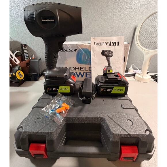 Yuquesen 21V Cordless Handheld
Leaf Blower. - Picture 4 of 9